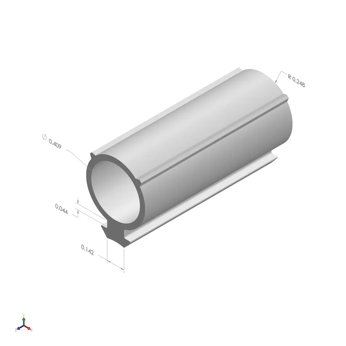 Rubber Bulb Weatherstrip 16231