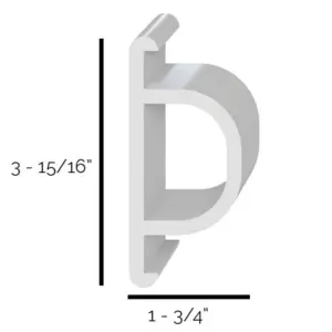'D' Type Dock Bumper 2416