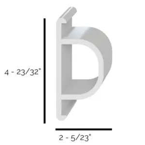 'D' Type Dock Bumper 2566