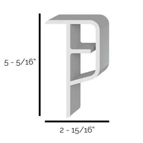 'P' Type Dock Bumper 2276